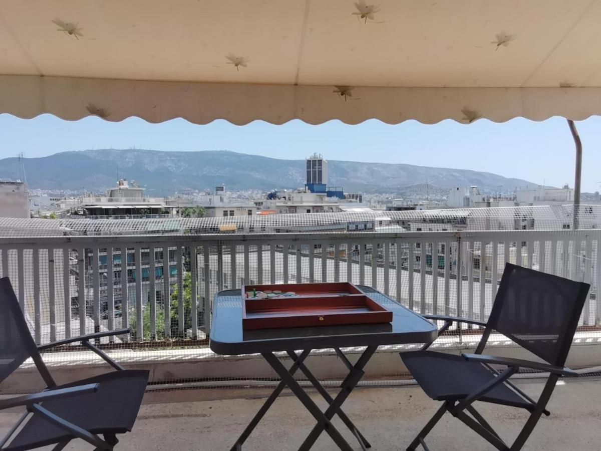 Penthouse Spacious W Super Wifi & Terrace, 2 Min From Metro Apartamento Atenas Exterior foto